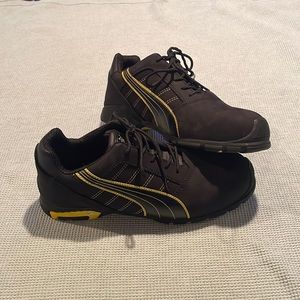 NWOT Puma Multi Color Safety Toe Shoes